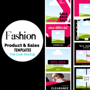 Product/ Sales Fashion Templates